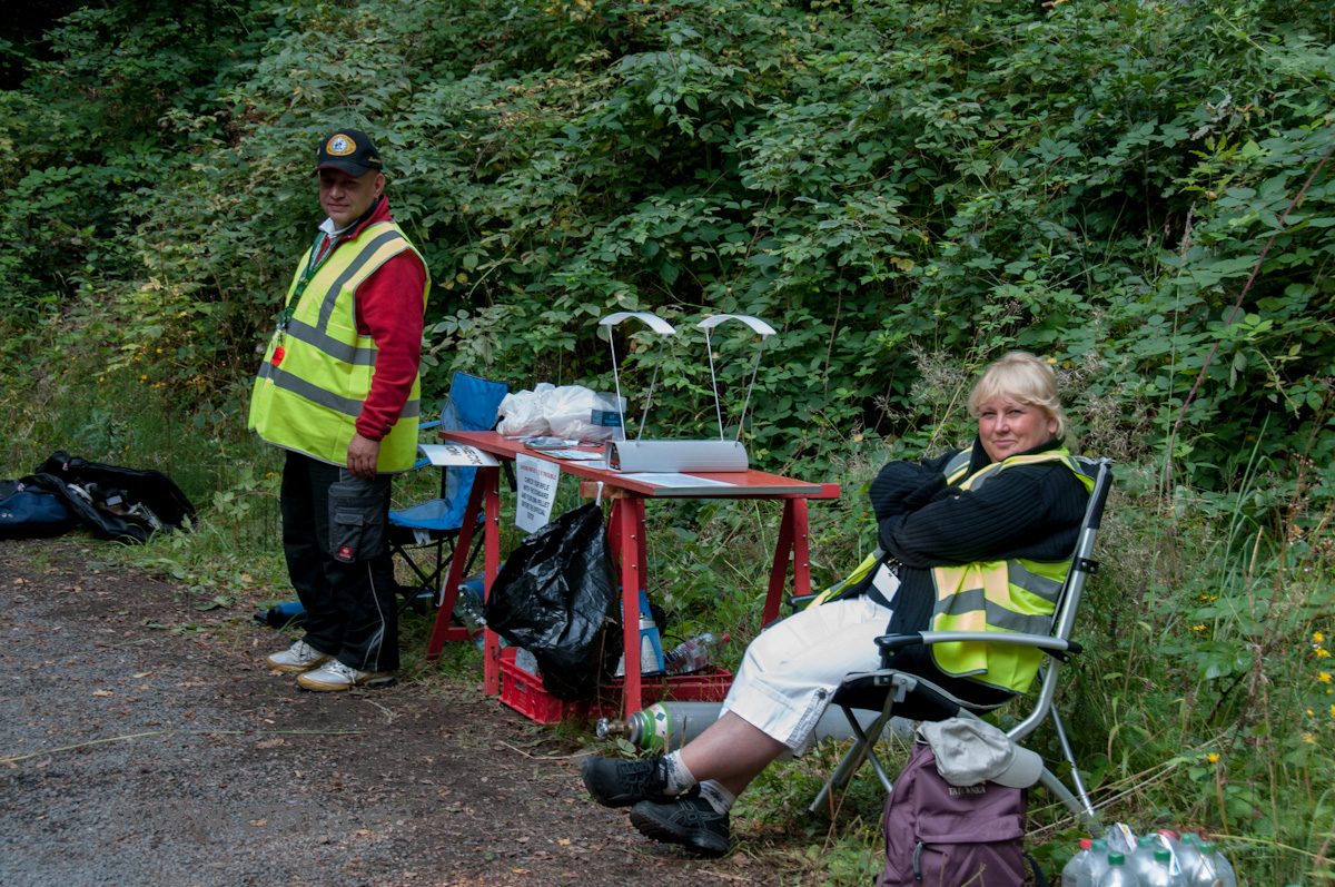Marshalls at rifle check